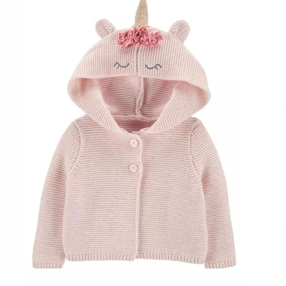 OshKosh B'gosh Other - Oshkosh B’gosh knit unicorn cardigan 🦄